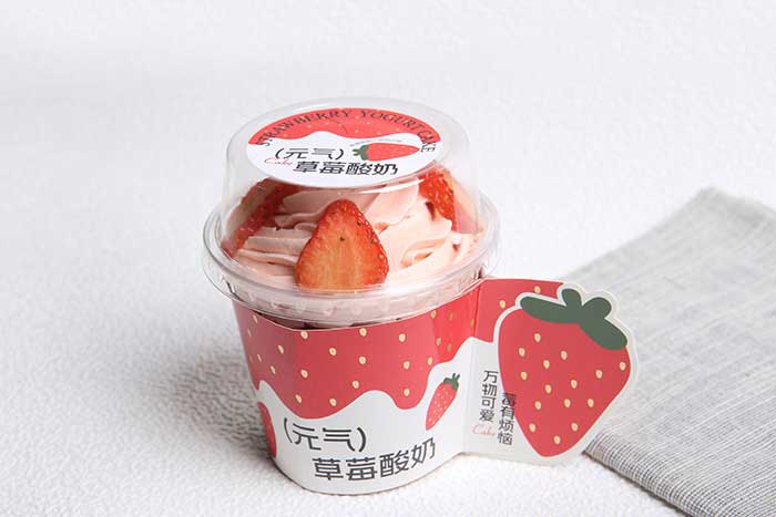 Sunkil develops exclusive injection-molded dessert cups for pastry shops