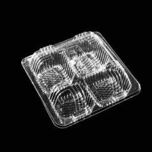 Four-Cell Egg Tart transparent blister box