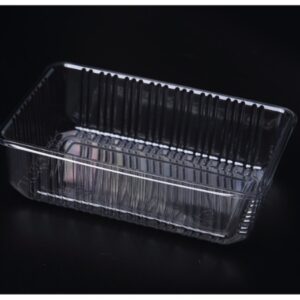 Transparent Rectangular Single Tray A192